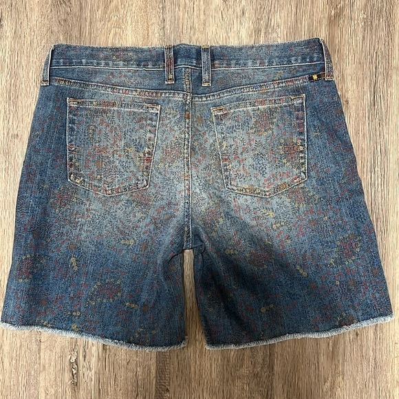 Lucky Brand Abbey DBL Roll Wildflower Paisley Short - Picture 7 of 16